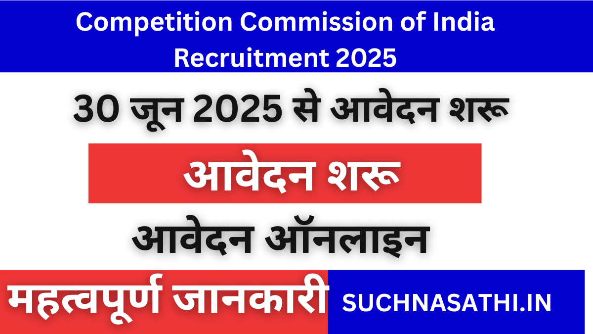 Competition Commission of India Recruitment 2025